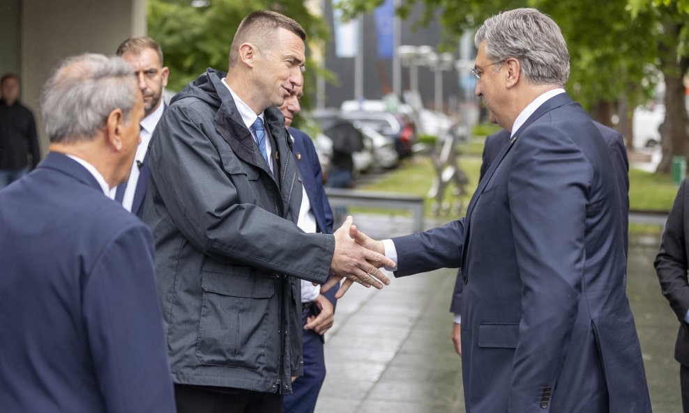 Ivan Penava i Andrej Plenković
