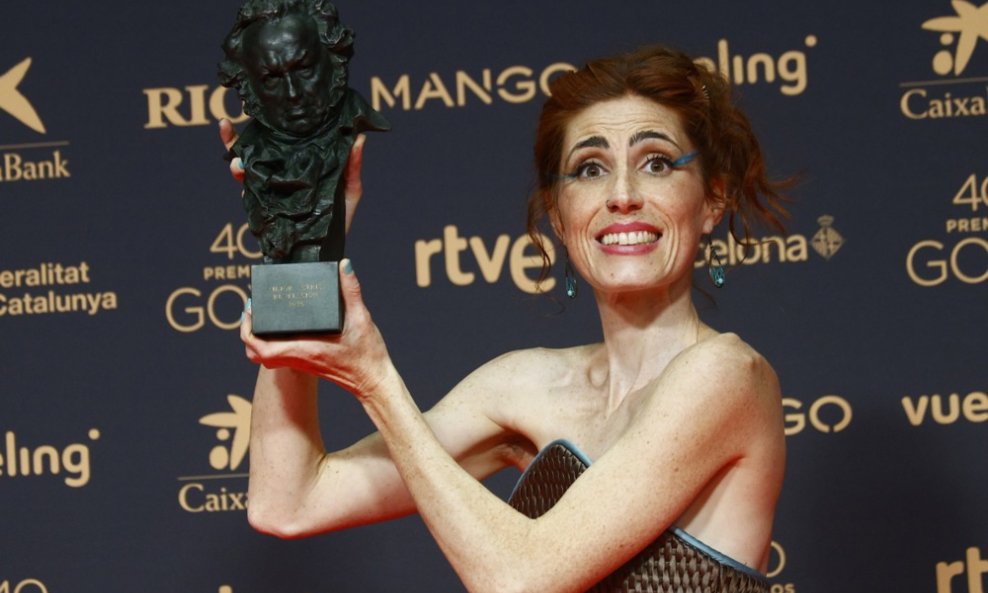 Miriam Garlo s nagradom Goya