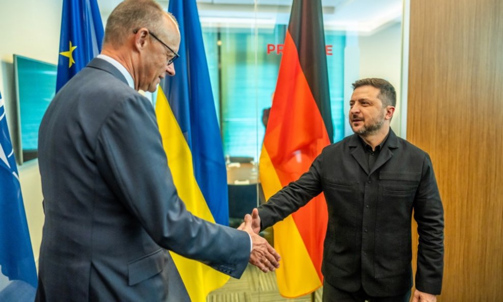 Volodimir Zelenski i Friedrich Merz