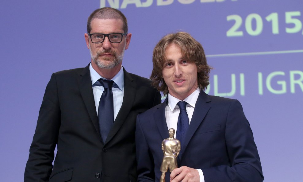 Slaven Bilić i Luka Modrić