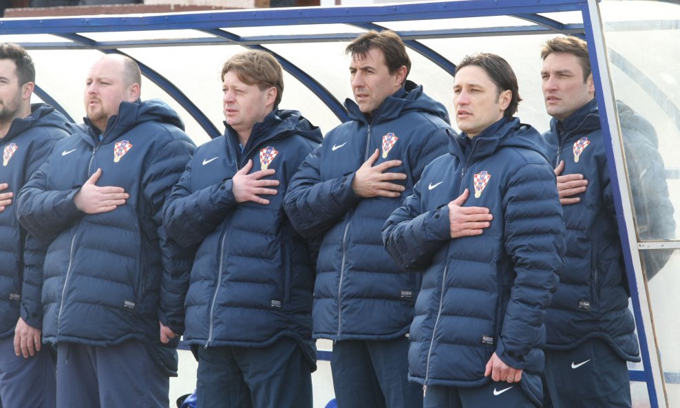 Vatroslav Mihačić u stožeru Nike Kovača