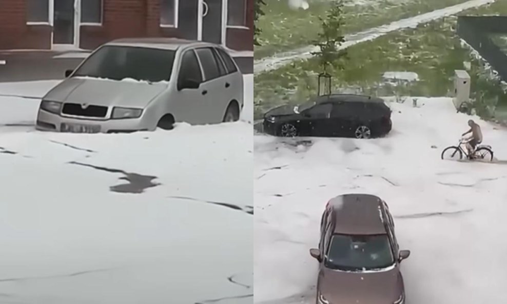 Snažna tuča u Njemačkoj