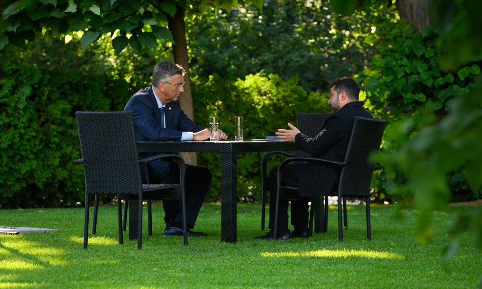Andrej Plenković i Volodimir Zelenski