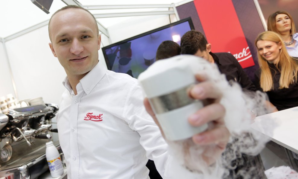 Josip Novačić Franck Latte Art radionica