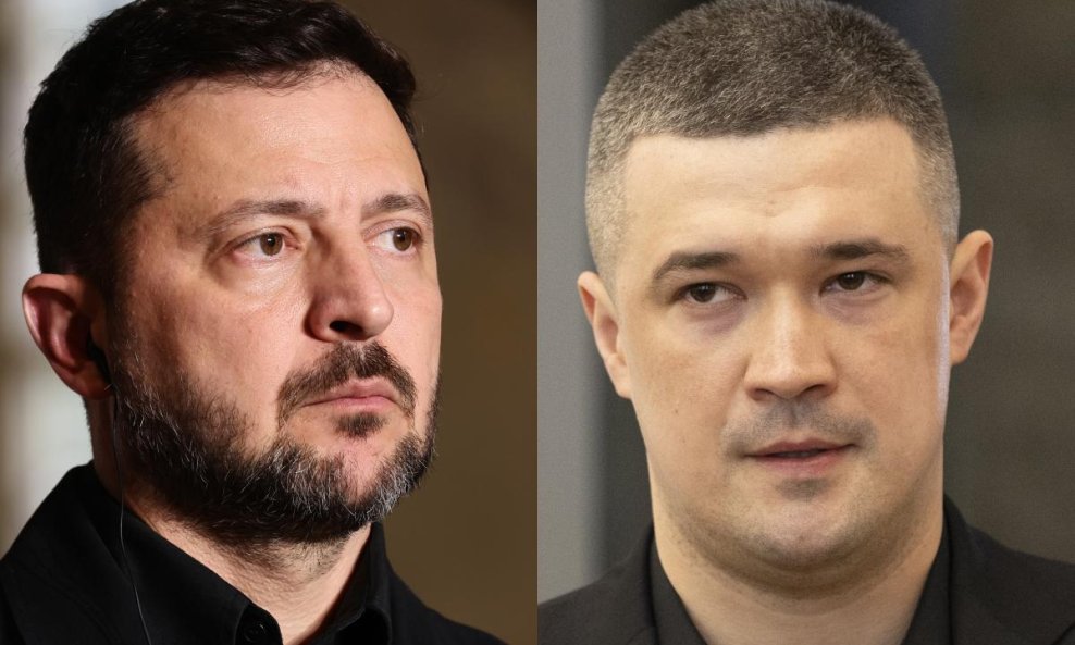 Volodimir Zelenski i Mihajlo Fedorov