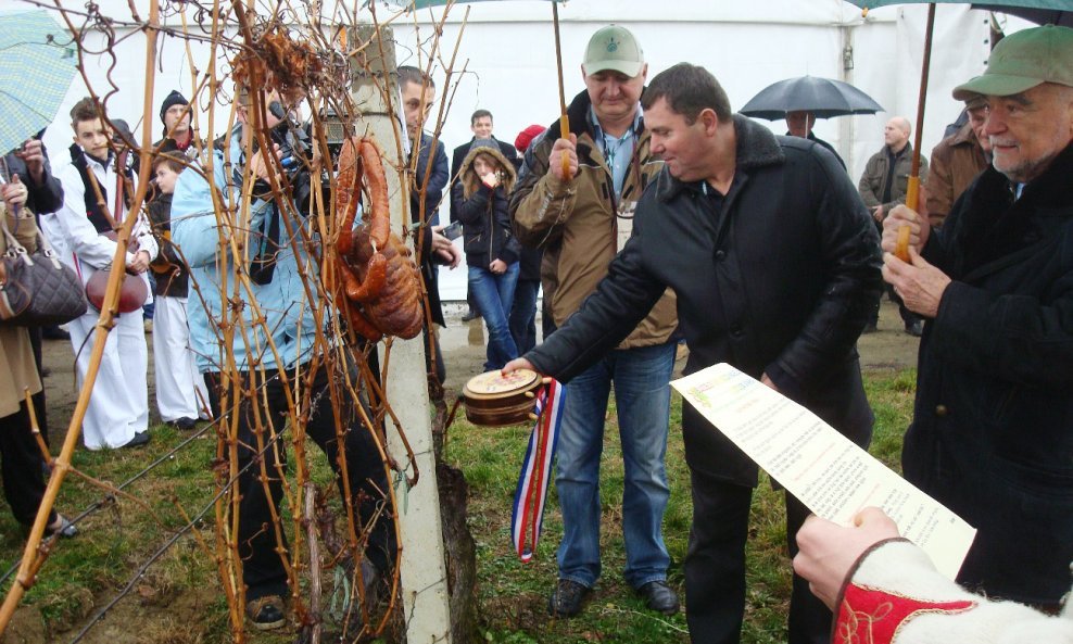 Feravino sv Vinko Ivan Ergovic blagoslov vinograda