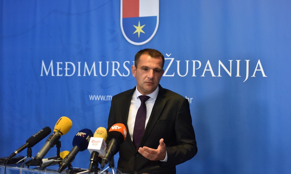 Matija Posavec, međimurski župan