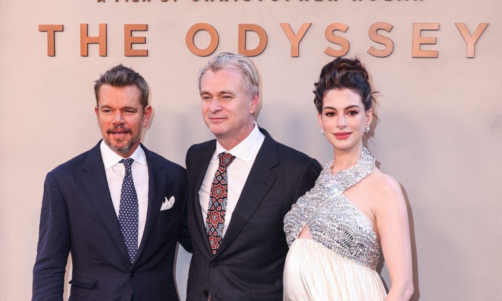 Matt Damon, Christopher Nolan, Anne Hathaway
