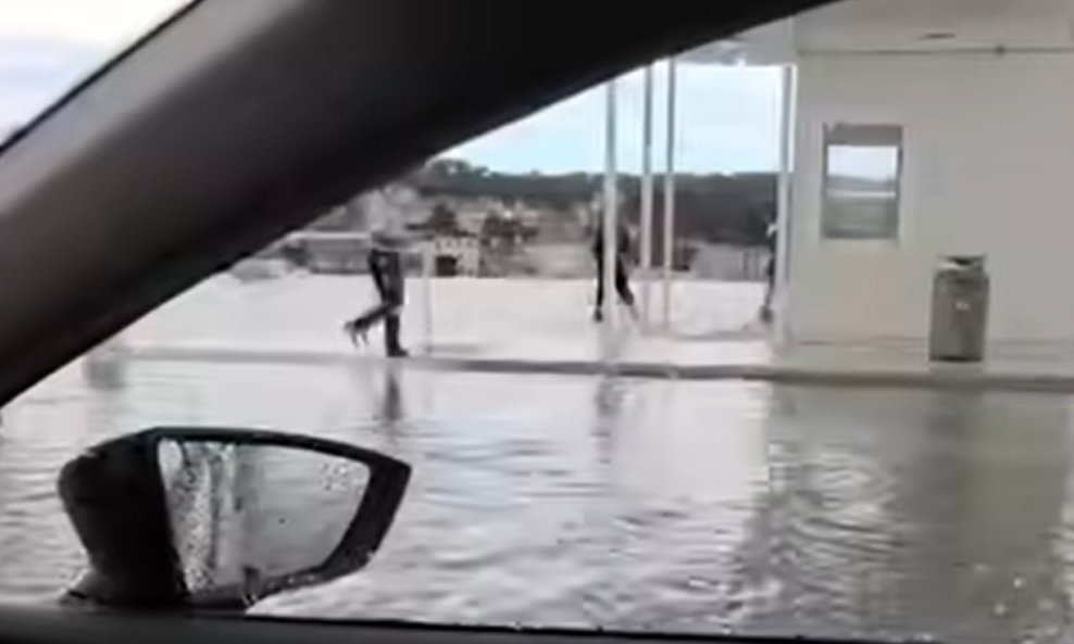 Meteocunami na Malom Lošinju