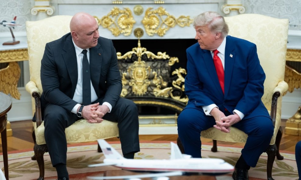Joseph Aoun i Donald Trump