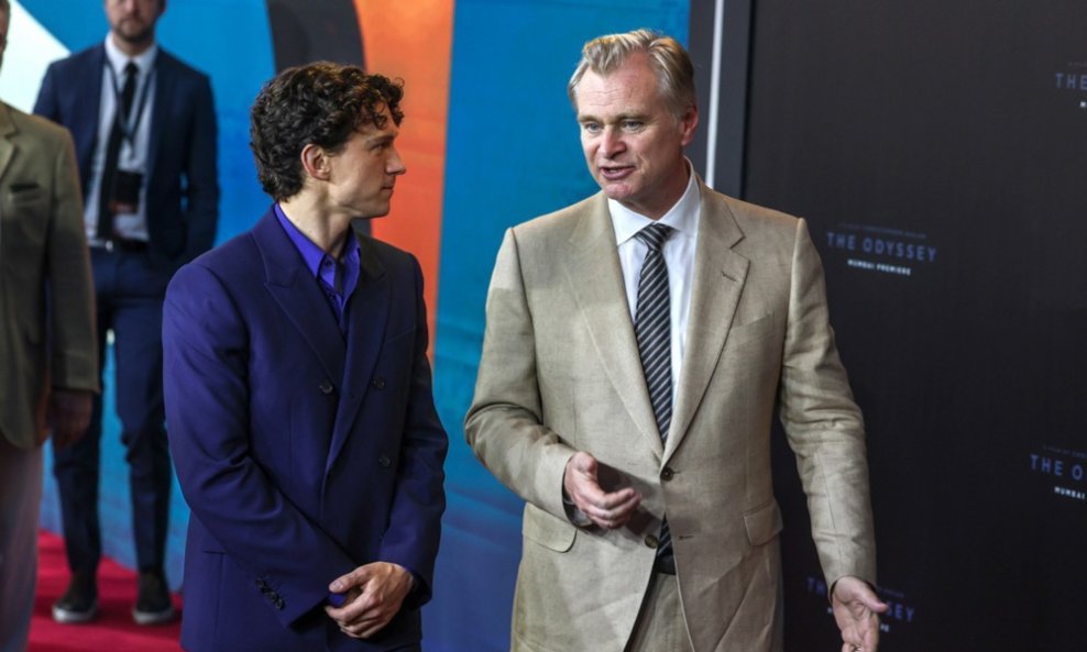 Christopher Nolan i Tom Holland