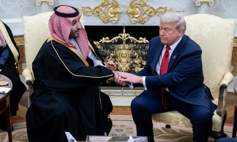 Mohamed bin Salman i Donald Trump
