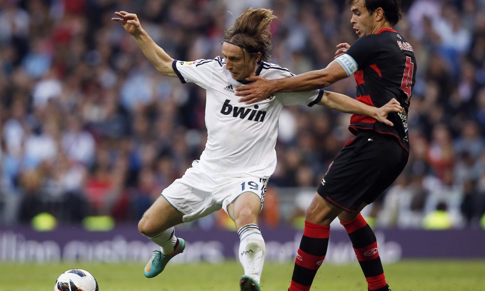 Luka Modrić na utakmici protiv Celte Vigo