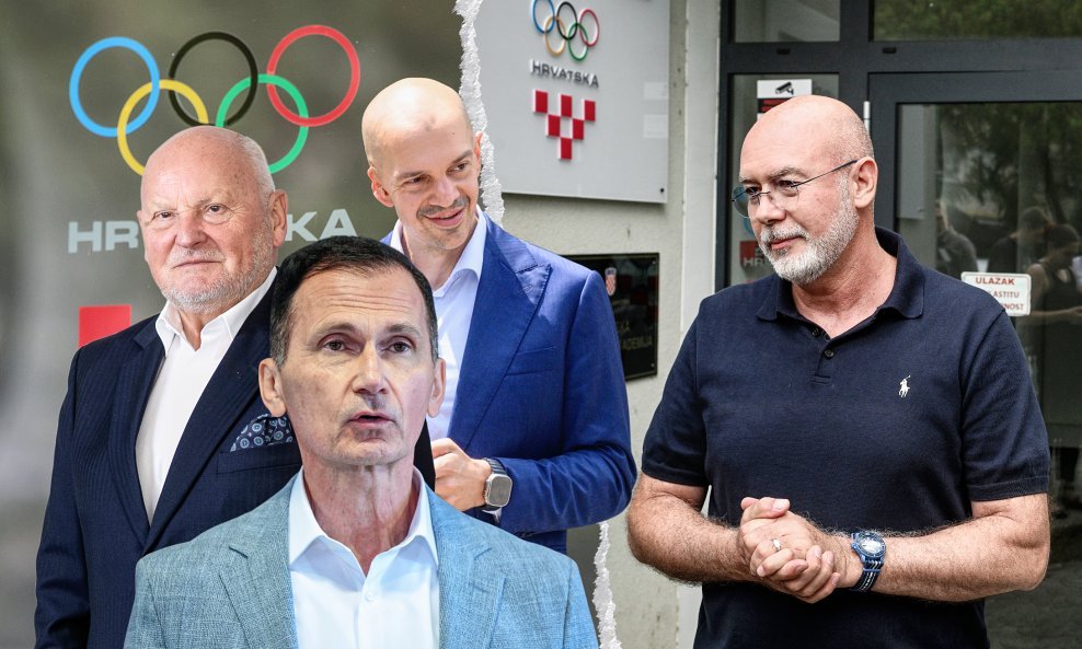 Zlatko Mateša, Dragan Primorac, Josip Varvodić i Siniša Krajač