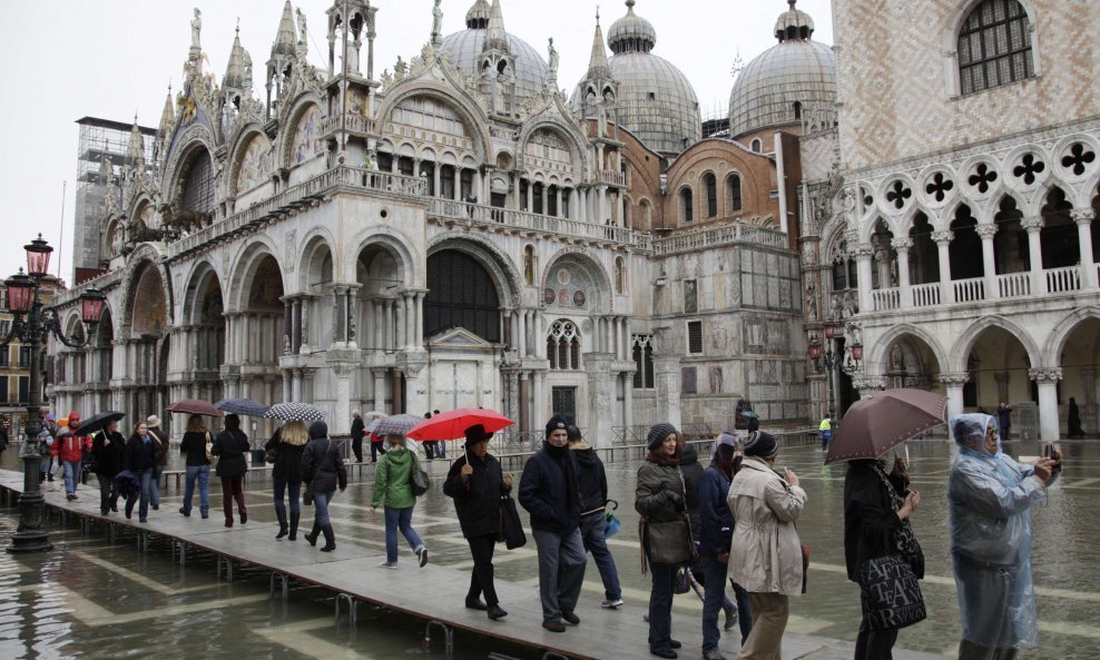 poplava venecija trg sv. marka