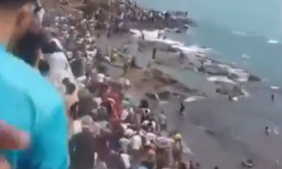 Tisuće migranata hrle prema Ceuti