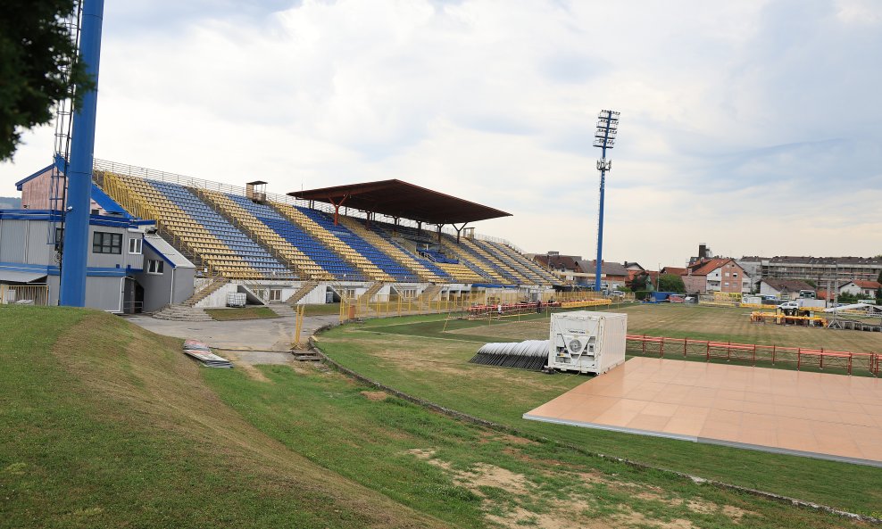 Stadion u Zaprešiću - Ilustracija