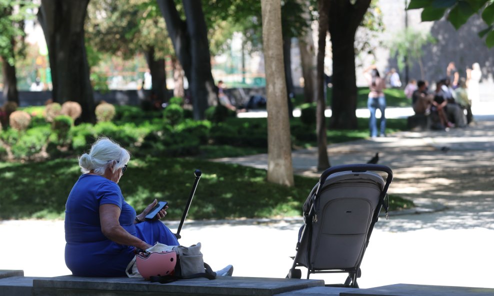 Vrućine su zahvatile Hrvatsku