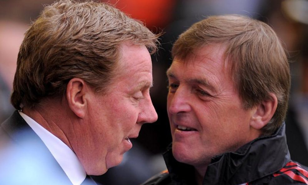 Harry Redknapp Kenny Dalglish FC Liverpool Tottenham