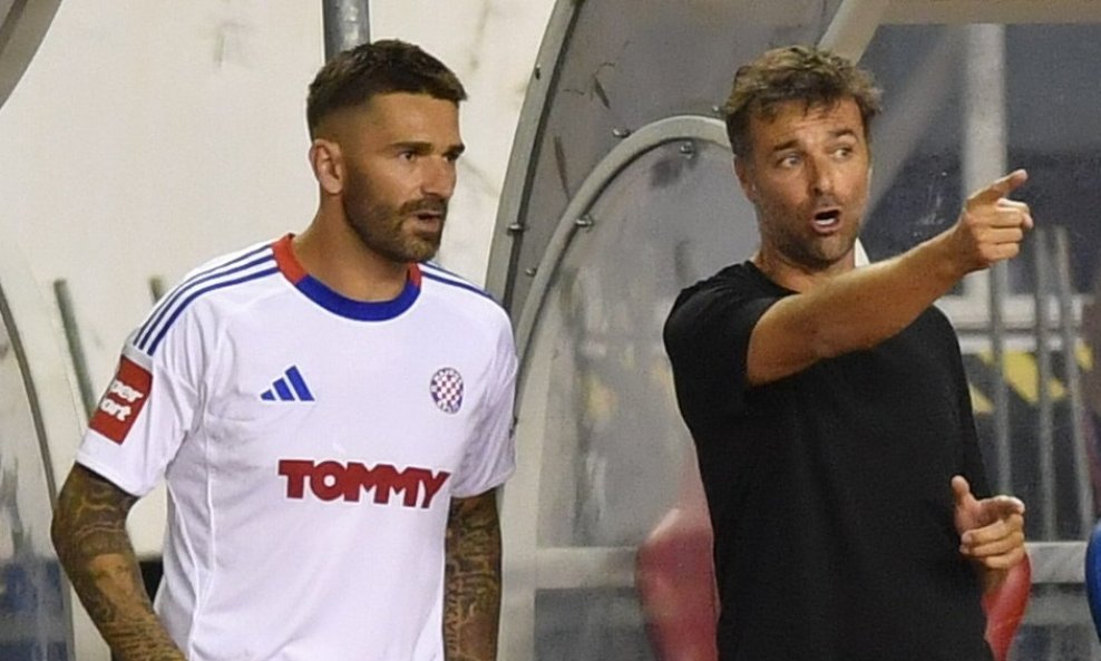 Marko Livaja Gonzalo Garcia NK Hajduk