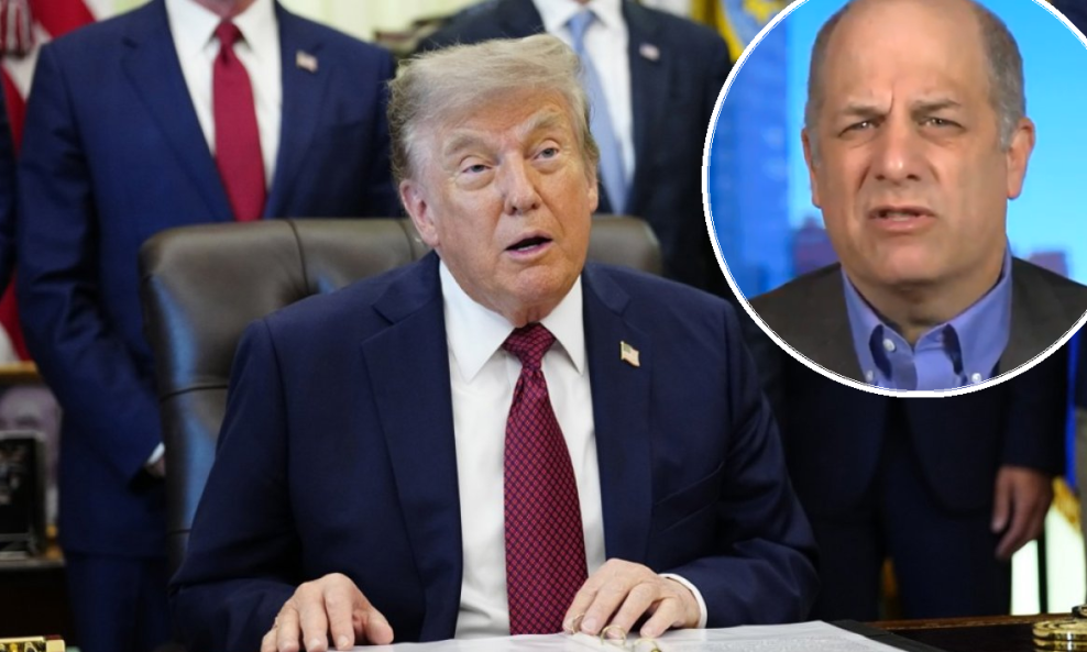 Donald Trump i Rick Woldenberg (u krugu)