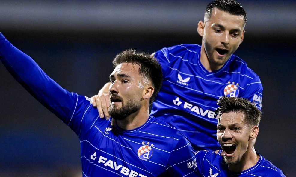 Dion Drena Beljo, Arber Hoxha, Miha Zajc NK Dinamo