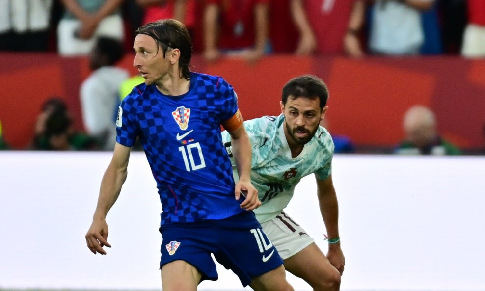 Modrić i Bernardo Silva