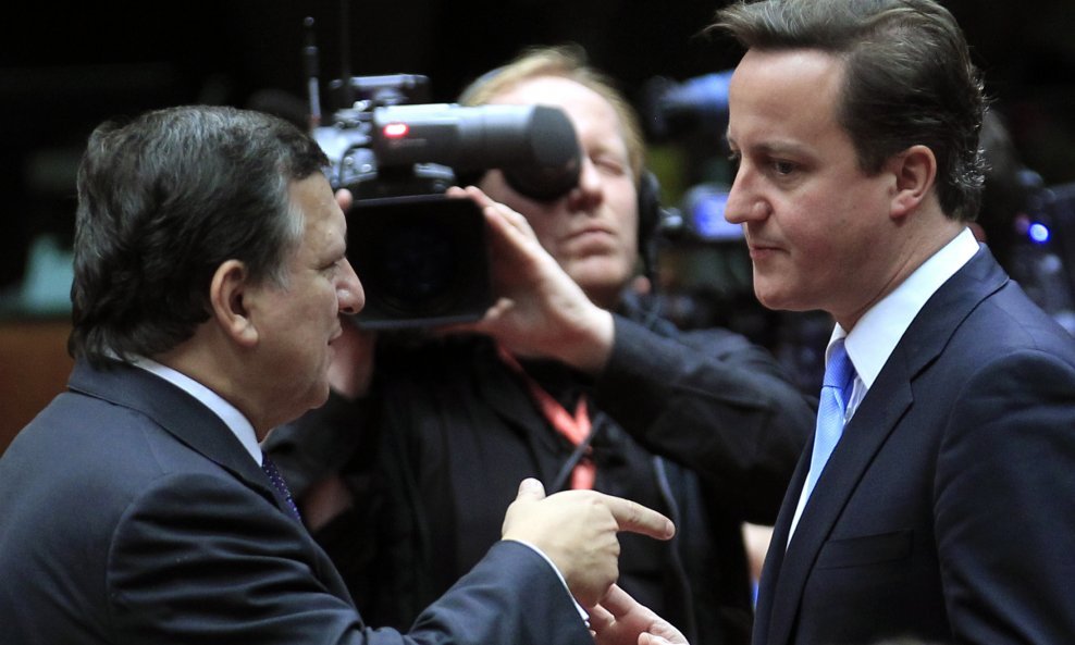 Jose Manuel Barroso i David Cameron