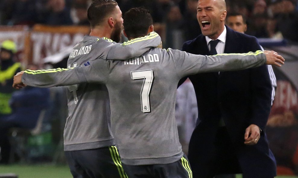 Cristiano Ronaldo i Zinedine Zidane