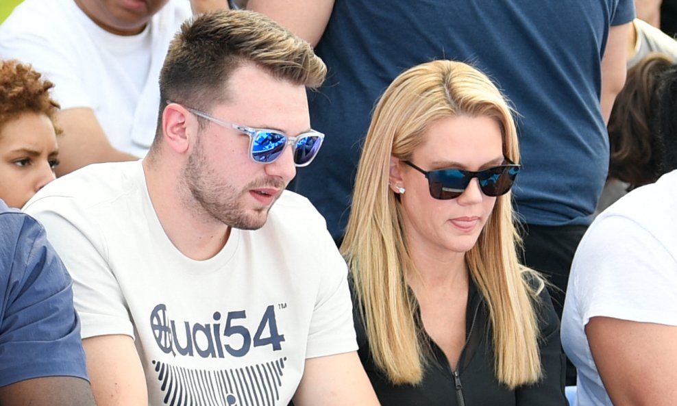 Luka Dončić i Anamaria Goltes