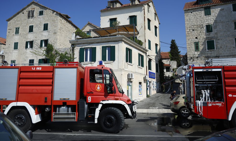 Vatrogasna intervencija u Splitu