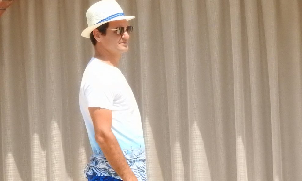 Roger Federer na Malom Lošinju