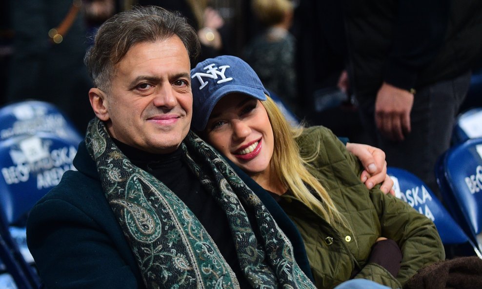 Sergej Trifunović i Isidora Mijanović