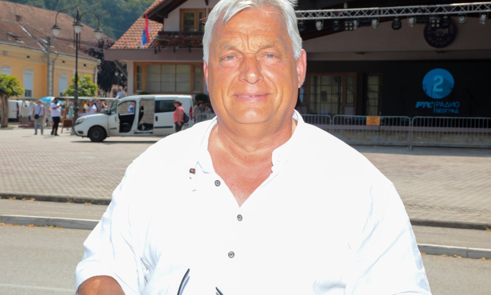 Viktor Orban u Dragačevu, Srbija