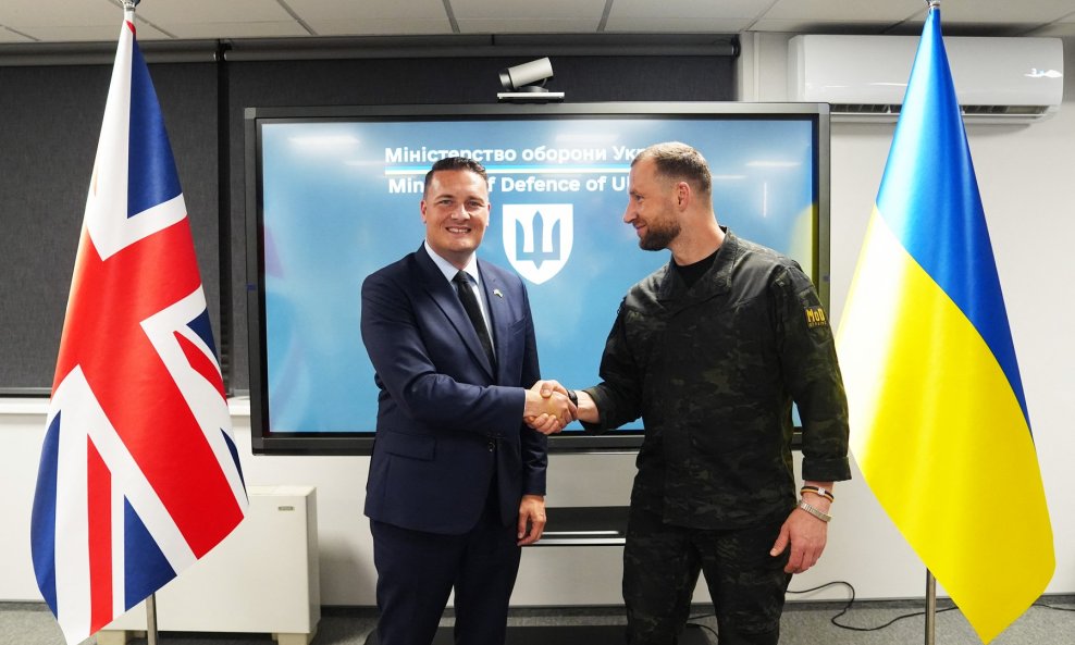 Britanski ministar obrane Wes Streeting u posjetu Ukrajini