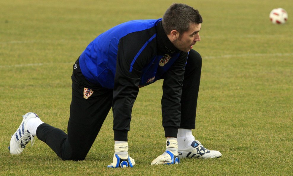 Trening hrvatske nogometne reprezentacije, Stipe Pletikosa