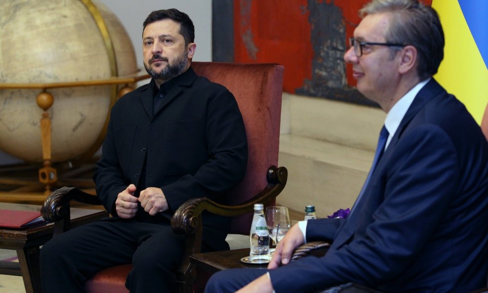 Volodimir Zelenski, Aleksandar Vučić
