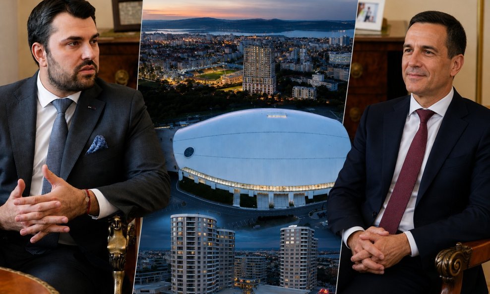 Gradonačelnik Burgasa Dimitar Nikolov (krajnje desno) izgledni je predsjednički kandidat GERB-a na idućim izborima