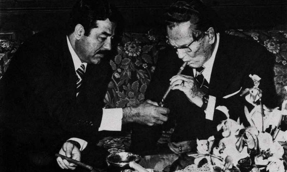 josip broz tito sadam husein