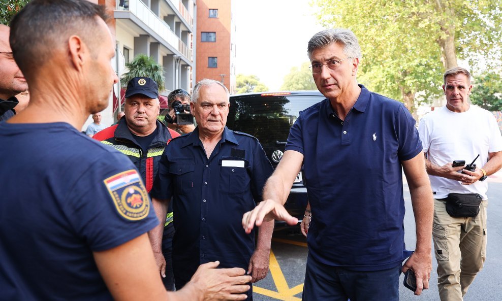 Andrej Plenković u Omišu
