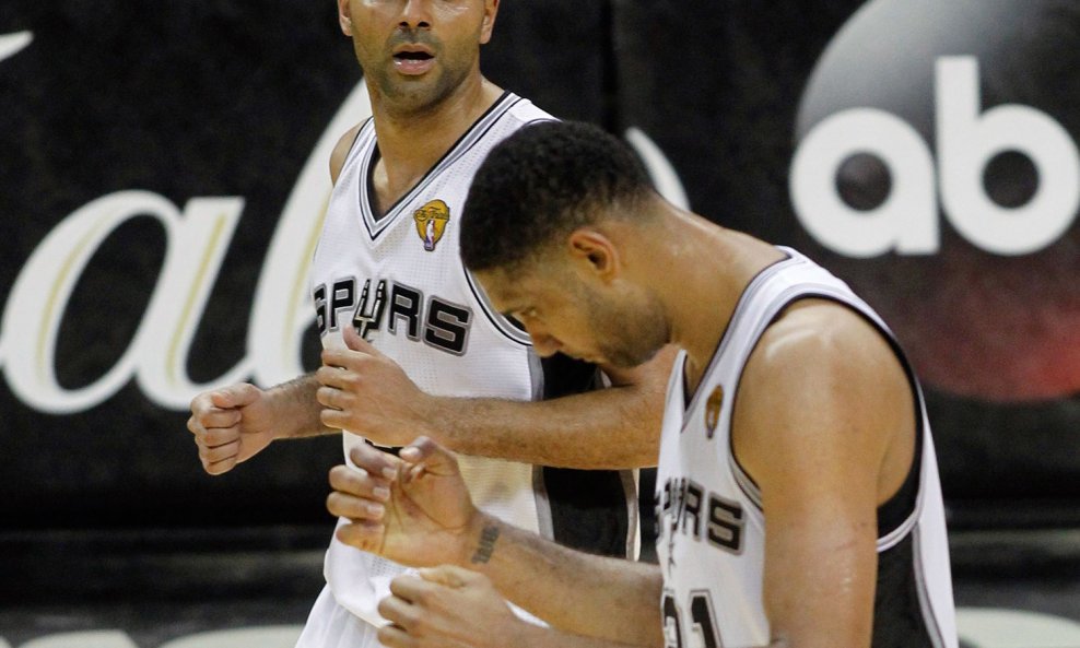 NBA finale 2014. - San Antonio Spurs - Miami Heat -Tim Duncan, Tony Parker