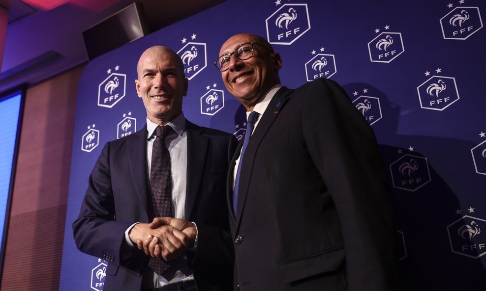 Philippe Diallo i Zinedine Zidane