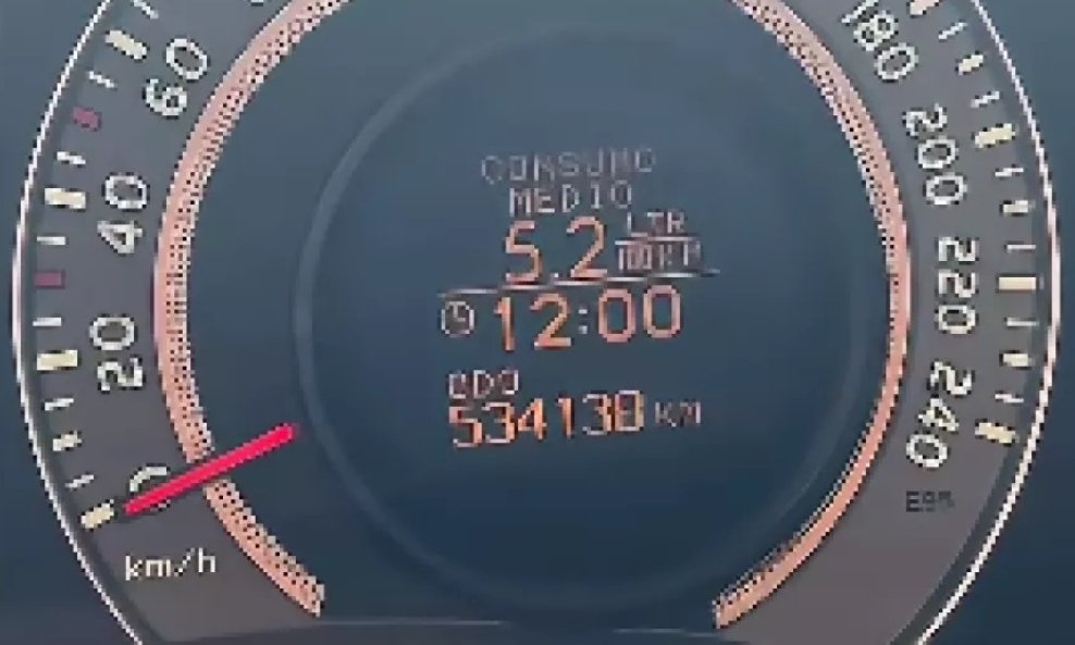 Brojčanik kilometara