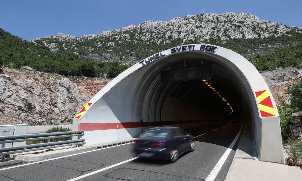 Tunel Sveti Rok - Ilustracija