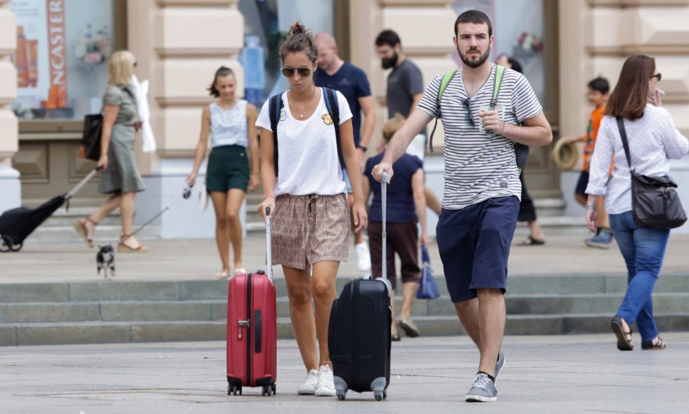 Turisti u Zagrebu