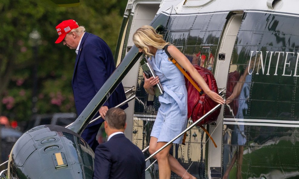 Donald Trump i Nathalie Harp