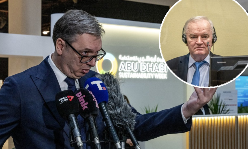 Aleksandar Vučić i general Ratko Mladić