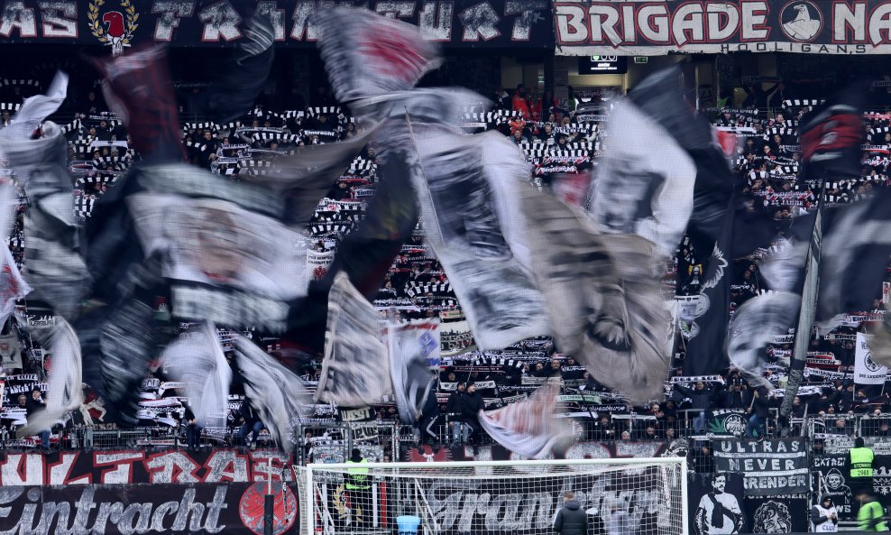 Navijači Eintracht Frankfurta