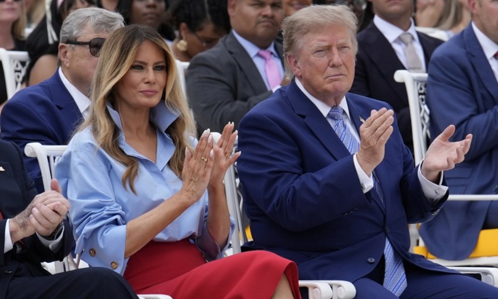 Melania i Donald Trump