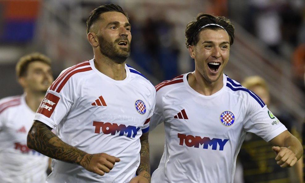 Marko Livaja i Alberto del Moral NK Hajduk